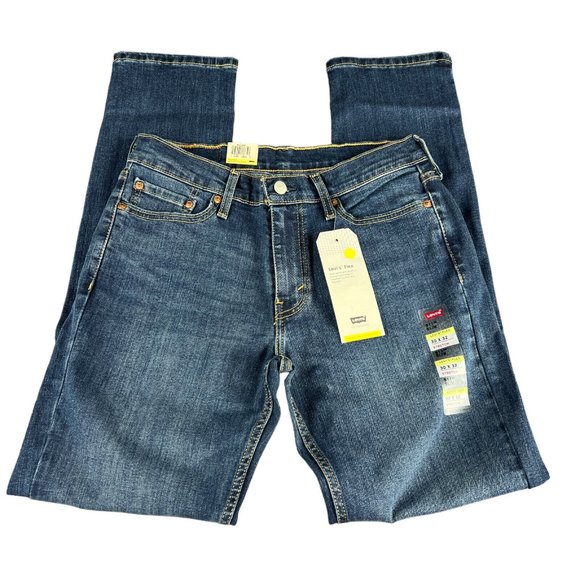 Levi's 511 Original Slim Fit Flex Stretch Blue Jeans Men's Size 30x32 - 38x30 - Picture 2 of 3